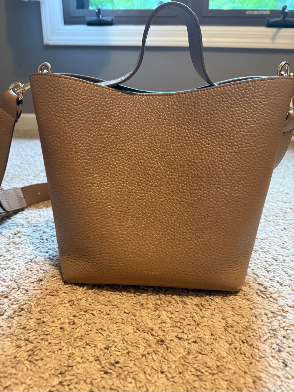 Cuyana Linea Bucket Bag
